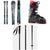 Nordica SUV 84 + TP2 Compact FDT Ski Bindings + Rossignol Evo 70 Ski Boots + evo Merge Ski Poles 2024