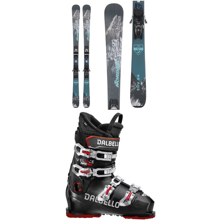 Nordica SUV 84 + TP2 Compact FDT Ski Bindings + Dalbello Veloce Max 75 Ski Boots 2024