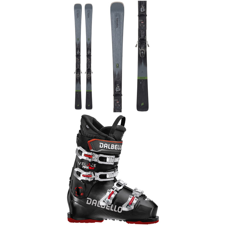 K2 Disruption 76 Skis + M2 10 Quikclik Bindings + Dalbello Veloce Max 75 Ski Boots 2024