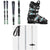 K2 Disruption 75 Skis + M2 10 Quikclik Bindings + Dalbello Veloce Max 65 W Ski Boots - Women's + evo Refract Ski Poles 2024
