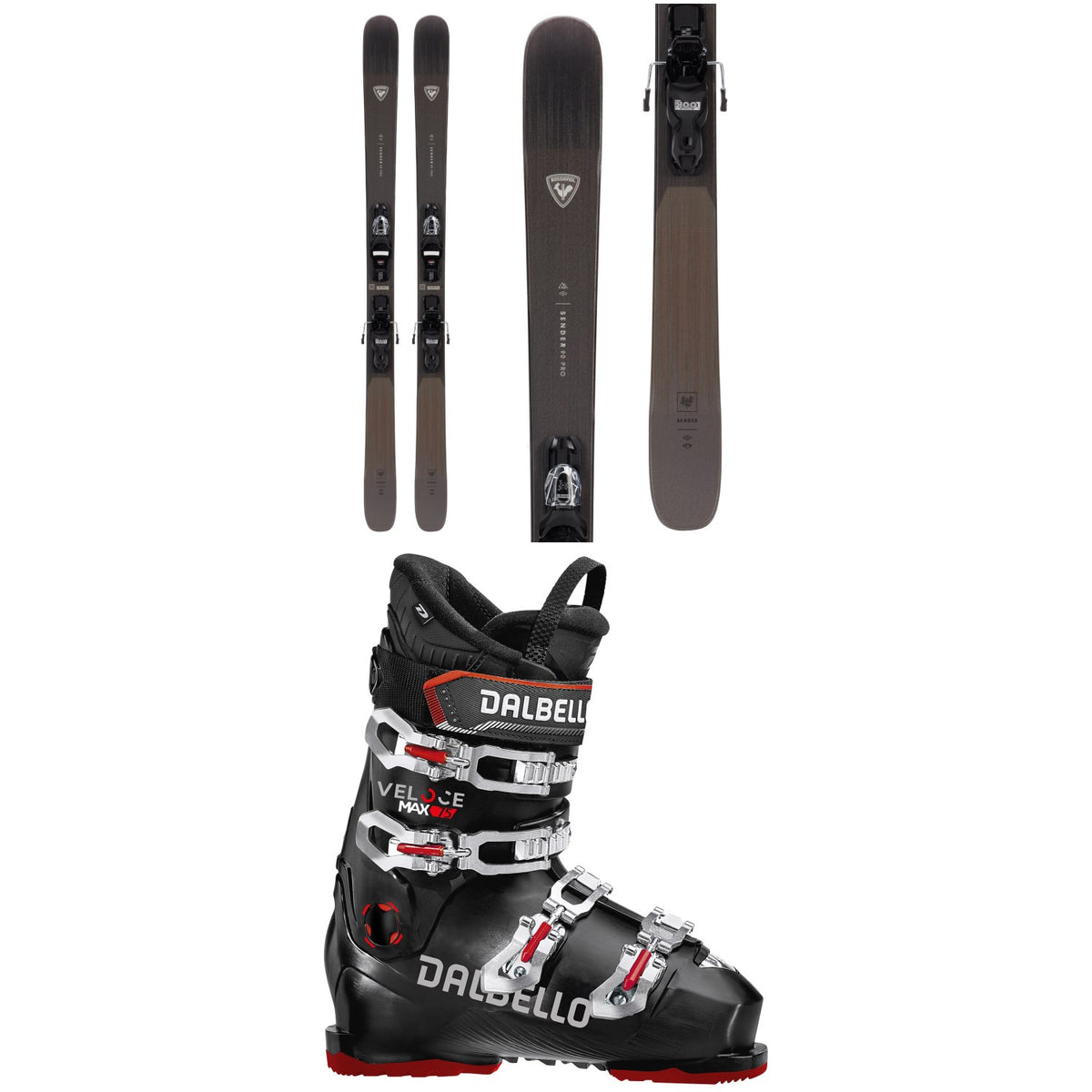 Rossignol Sender 90 Pro Skis + Xpress 10 Bindings + Dalbello Veloce Max 75 Ski Boots 2024