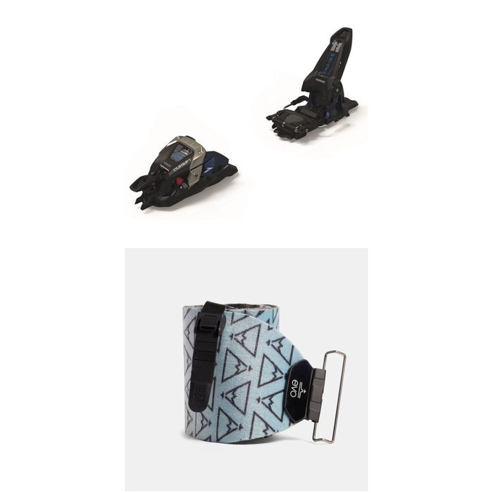 Marker Duke PT 16 Alpine Touring Ski Bindings  + evo x Pomoca Pro Glide Climbing Skins