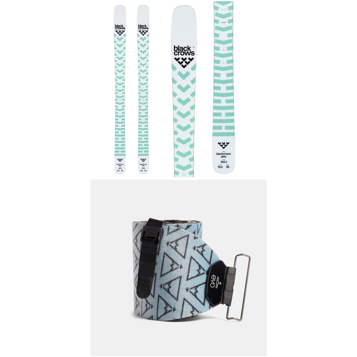 Black Crows Atris Skis + evo x Pomoca Pro Glide Climbing Skins