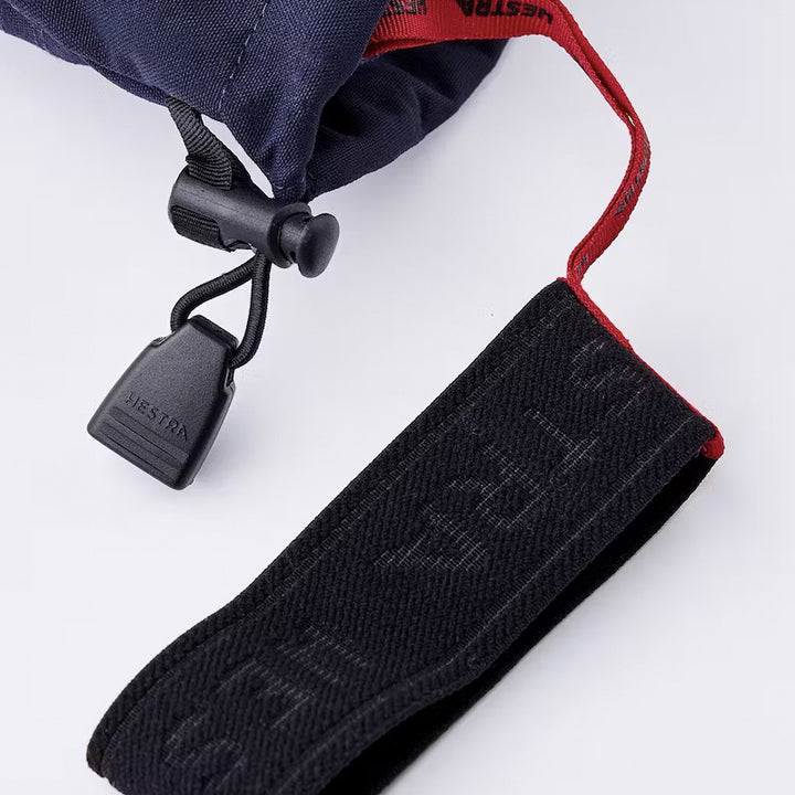 Hestra Army Leather Heli Ski 5-Finger Gloves Navy