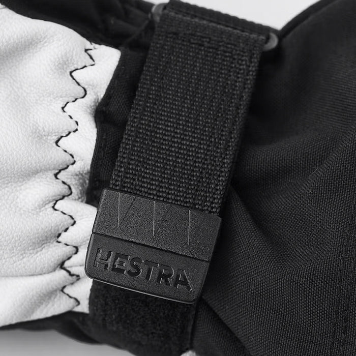 Hestra Army Leather Heli Ski 5-Finger Gloves Black