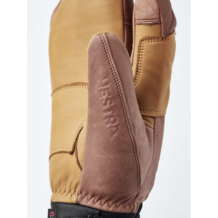 Hestra Freeride CZone 3-Finger Mittens Cork/Brown