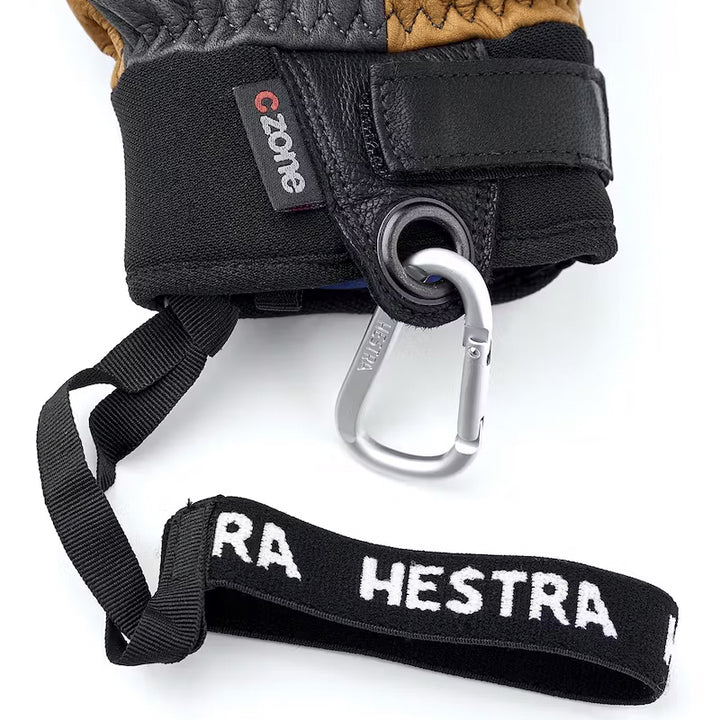 Hestra Freeride CZone 3-Finger Mittens Grey/Cork