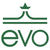 evo 4.5" Die Cut Sticker Green