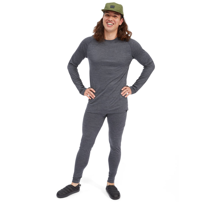 evo Ridgetop Merino Wool Midweight Pants Charcoal Heather