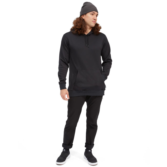 evo Polartec Pullover Hoodie Black