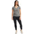 evo Triblend V-Neck T-Shirt - Women's Heather Grey