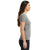 evo Triblend V-Neck T-Shirt - Women's Heather Grey