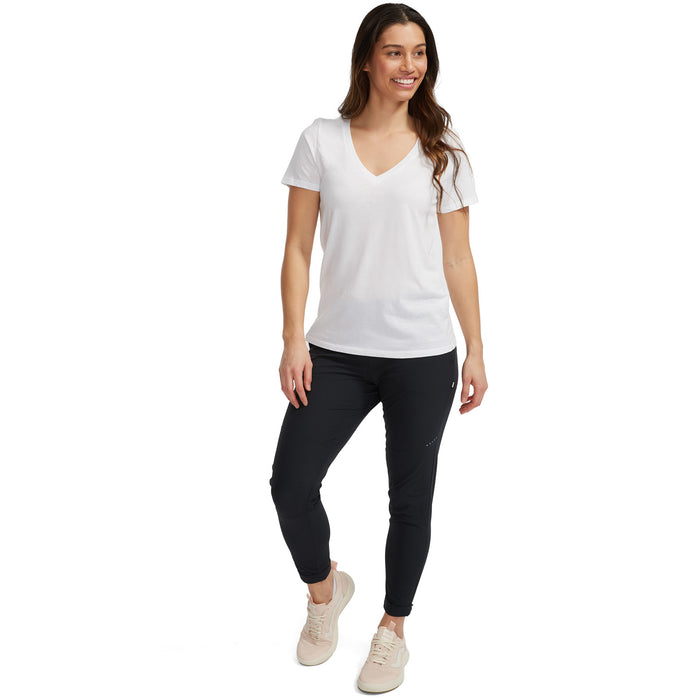 evo Triblend V-Neck T-Shirt - Women's White