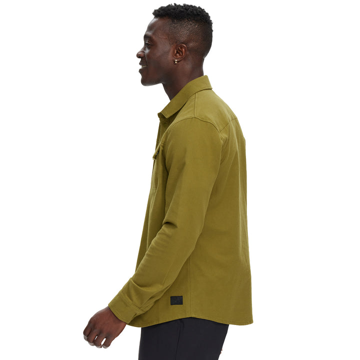 evo Heavyweight Stretch Flannel Shirt - Men's Moss
