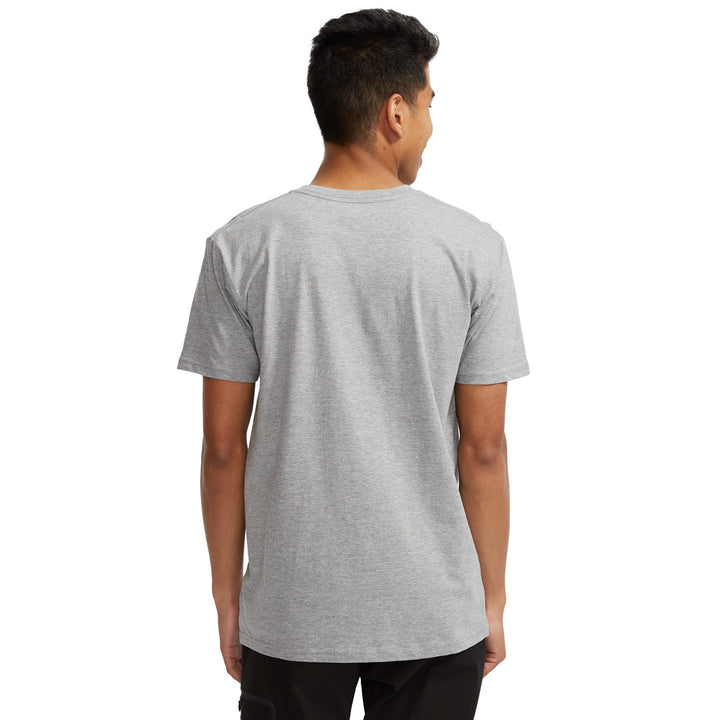 evo Square Logo T-Shirt - Men's Athletic Heather