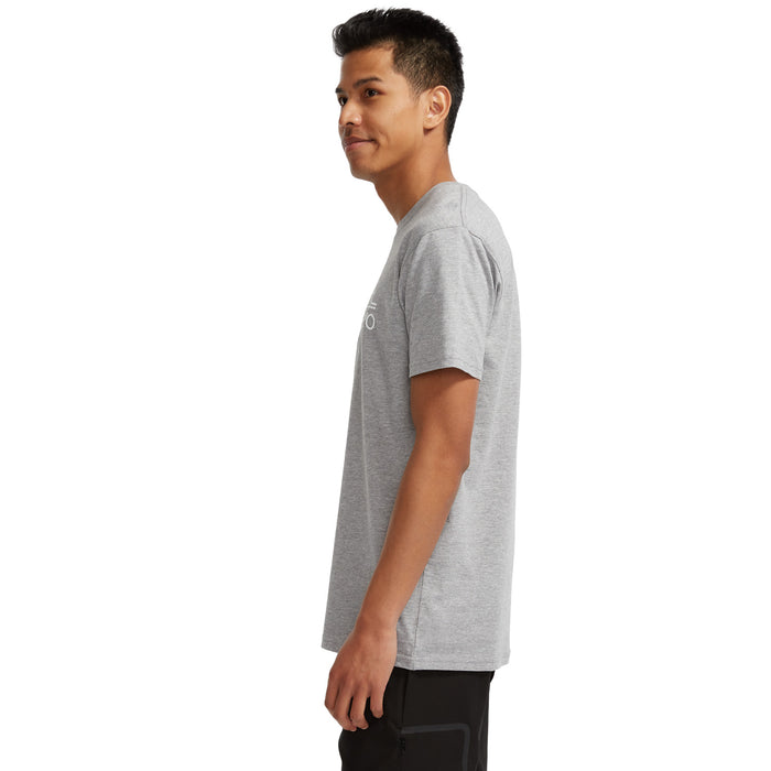 evo Square Logo T-Shirt - Men's Athletic Heather