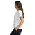 evo Square Light Logo T-Shirt - Women's White