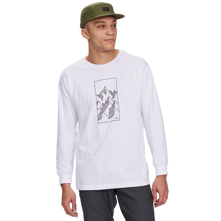 evo Range Long-Sleeve T-Shirt - Men's White