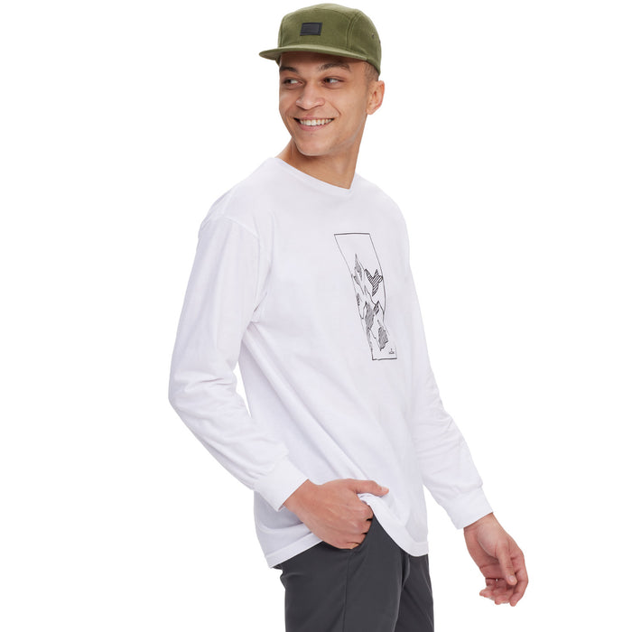 evo Range Long-Sleeve T-Shirt - Men's White