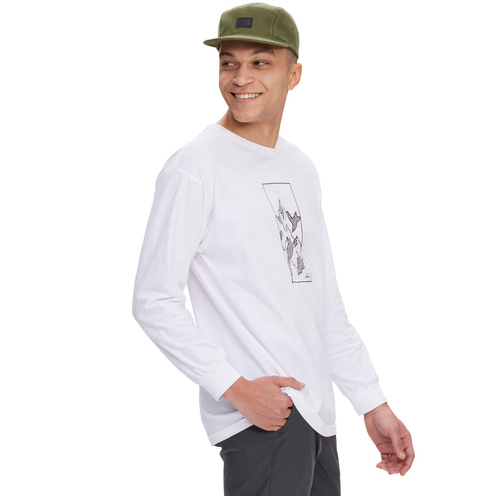 evo Range Long-Sleeve T-Shirt - Men's White