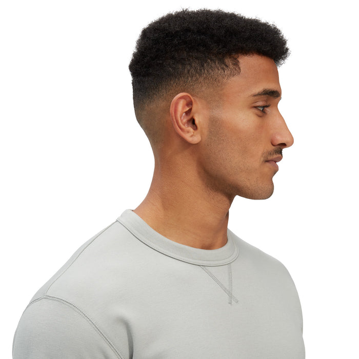 evo Crown Premium Crew Sweatshirt - Men's Sage Grey
