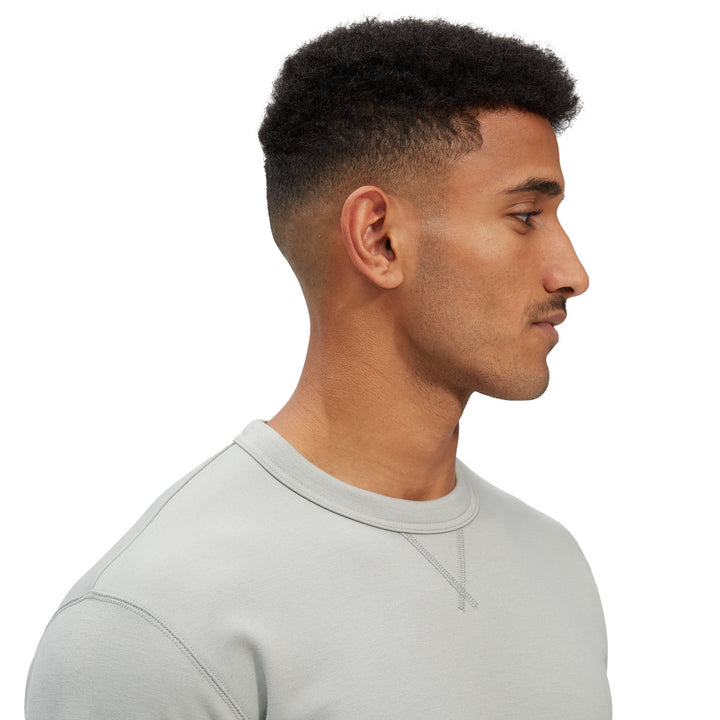 evo Crown Premium Crew Sweatshirt - Men's Sage Grey