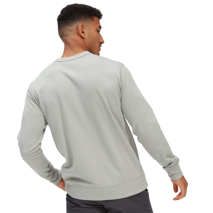evo Crown Premium Crew Sweatshirt - Men's Sage Grey