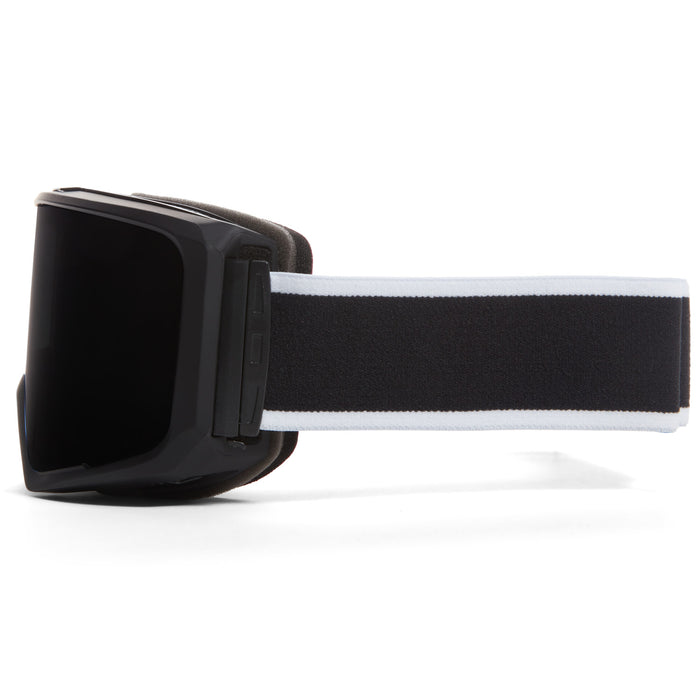 evo Stone Magnetic Lens Goggles Black/Smoke+Yellow