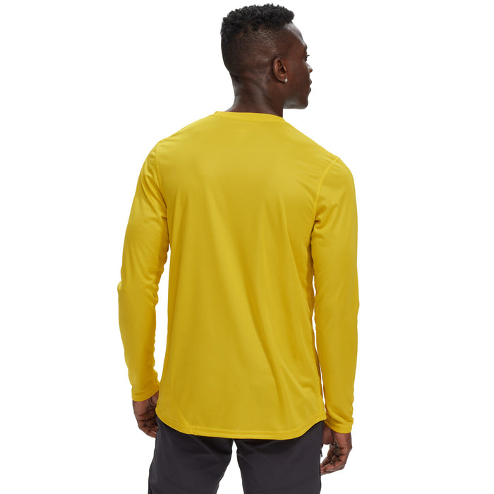 evo Long-Sleeve Bike Jersey Acid Gold
