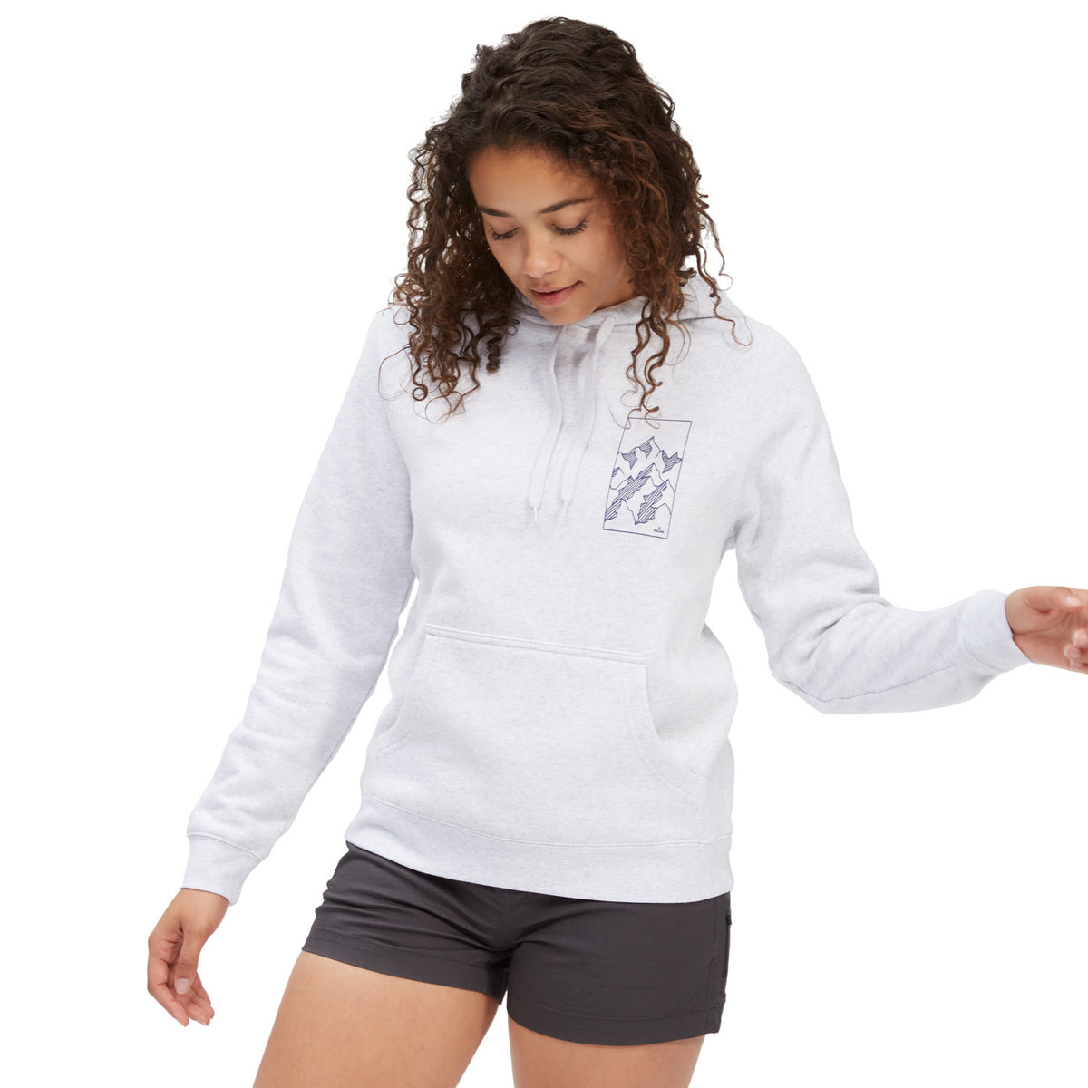 evo Range Hoodie - Women's White-Heather