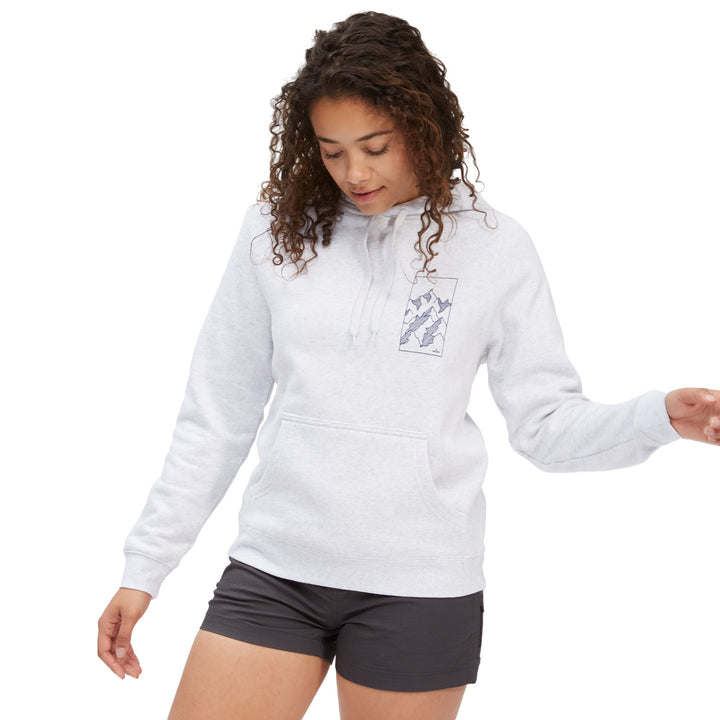evo Range Hoodie - Women's White-Heather