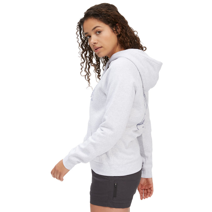 evo Range Hoodie - Women's White-Heather