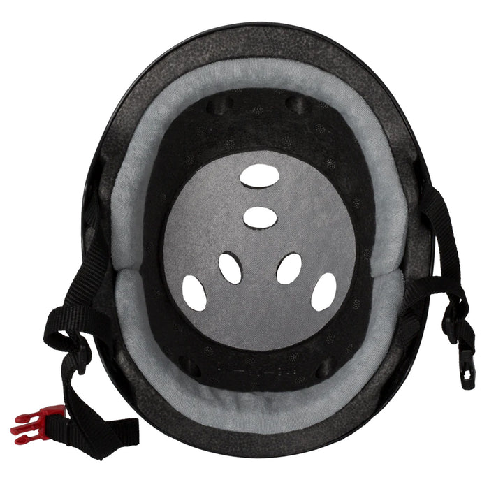 Triple 8 Sweatsaver Liner Skateboard Helmet Black Matte/White