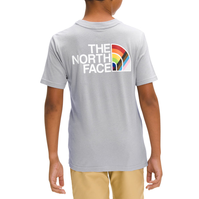 The North Face Printed Pride Pocket T-Shirt - Boys' Meld Grey