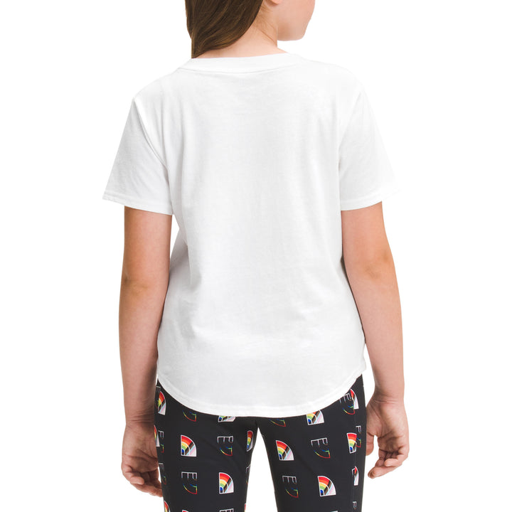 The North Face Printed Pride Graphic T-Shirt - Girls' TNF White
