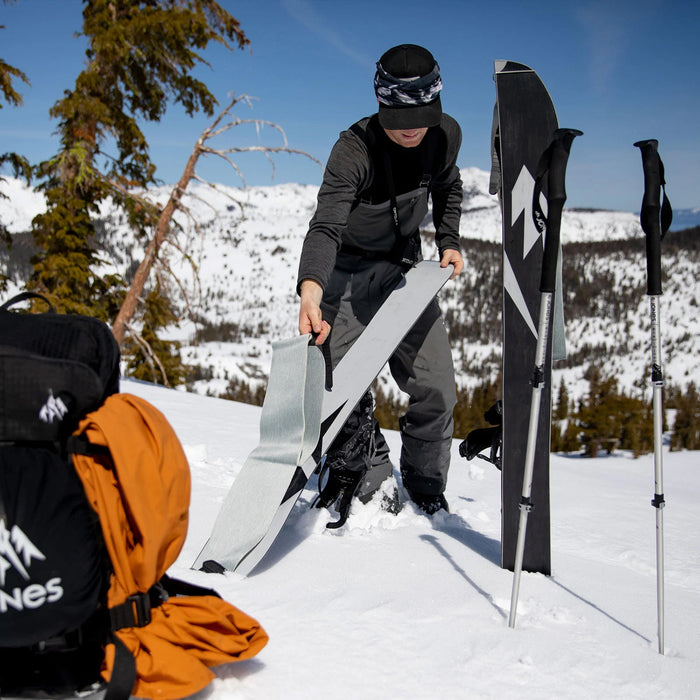 Jones Nomad Quick Tension Tail Clip Splitboard Skins Grey