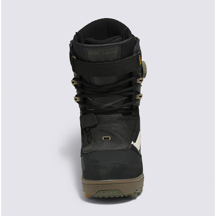 Vans Infuse Snowboard Boots 2024 Paisley Suede Black/Olive