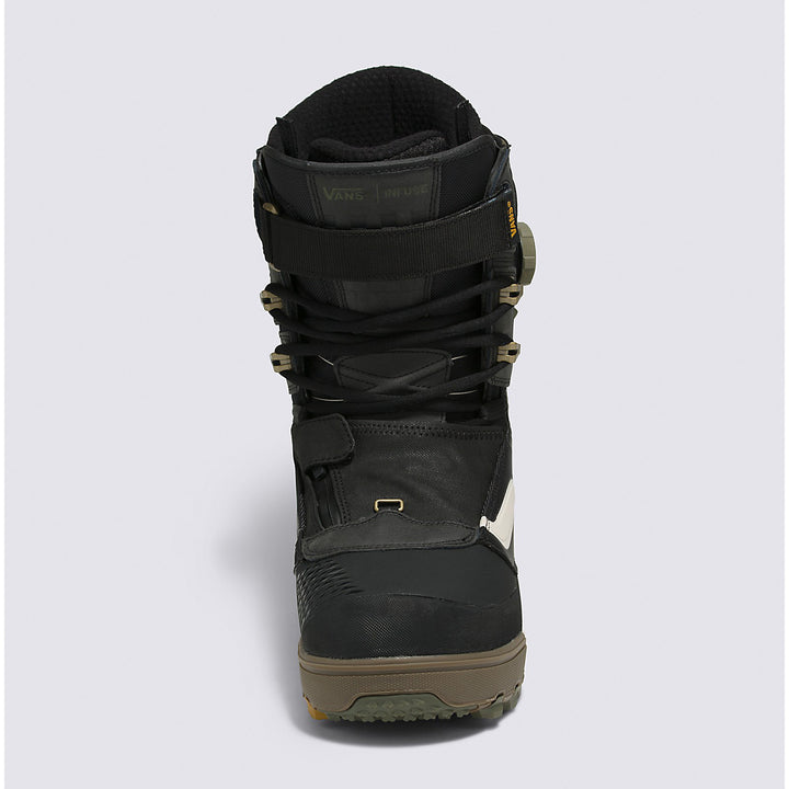 Vans Infuse Snowboard Boots 2024 Paisley Suede Black/Olive