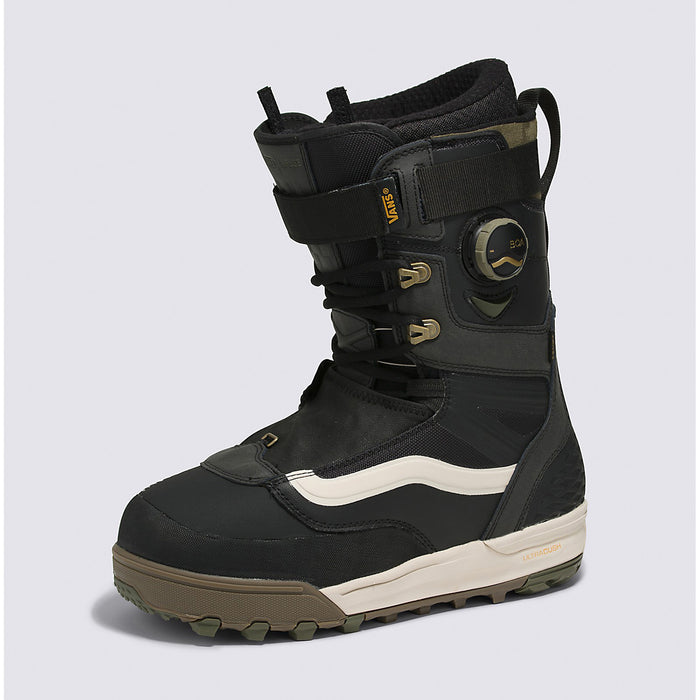 Vans Infuse Snowboard Boots 2024 Paisley Suede Black/Olive