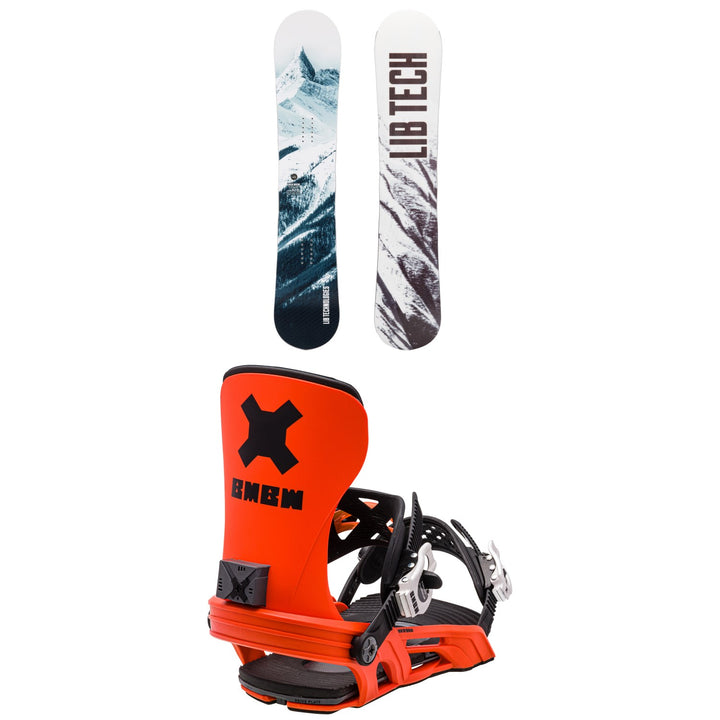 Lib Tech Cold Brew C2 Snowboard + Bent Metal Axtion Snowboard Bindings 2024