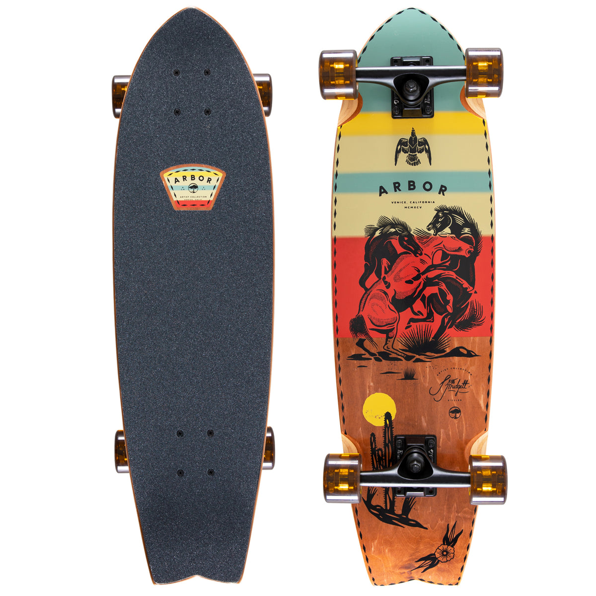 Arbor Sizzler Artist Jess Mudgett Cruiser Complete