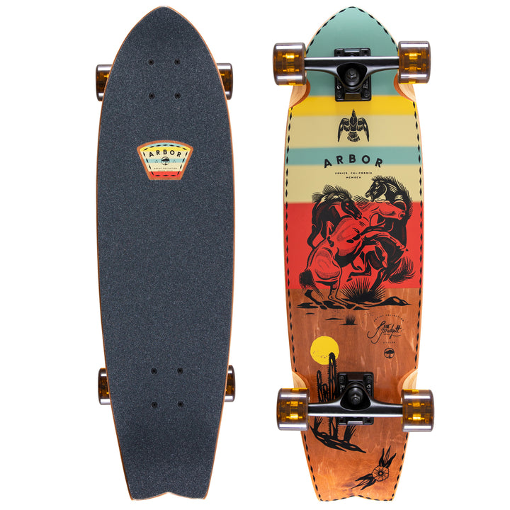 Arbor Sizzler Artist Jess Mudgett Cruiser Complete