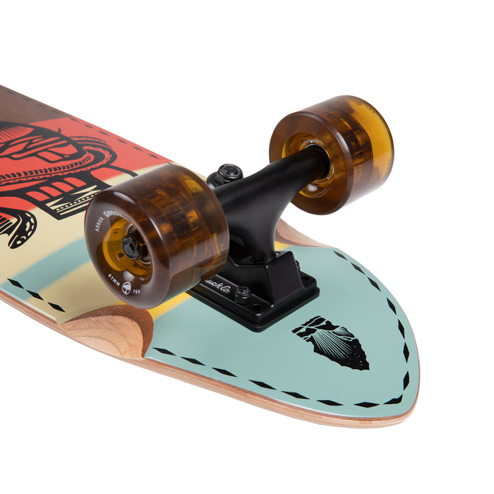Arbor Pocket Rocket Artist Jess Mudgett Cruiser Skateboard Complete