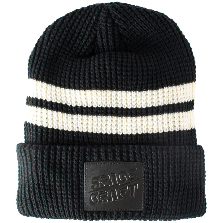 Spacecraft Striped Index Beanie Black