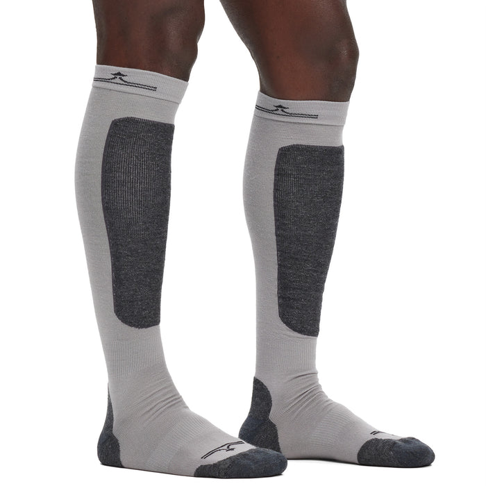 evo Lightweight Merino Plus Snow Socks Grey