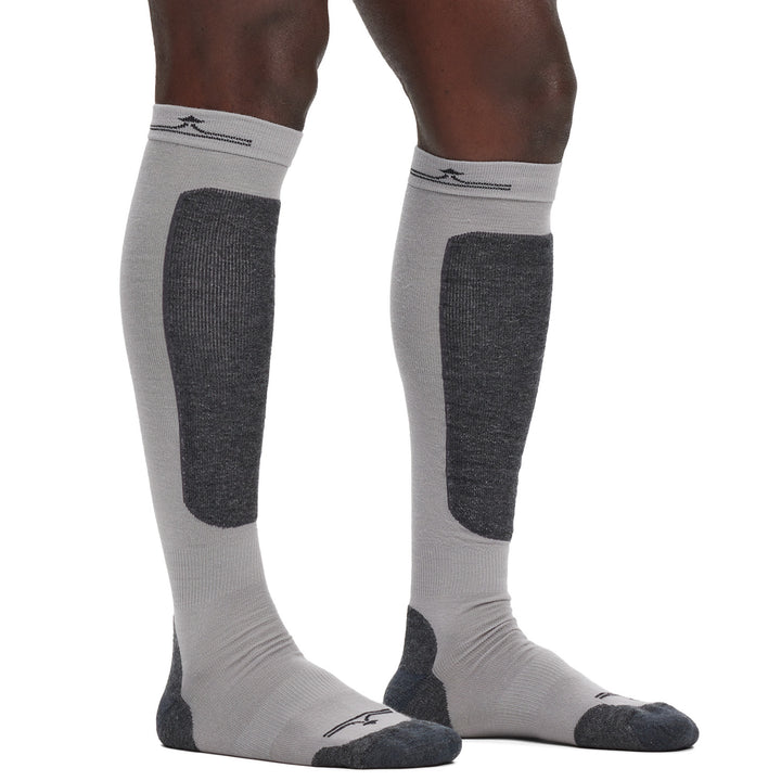 evo Lightweight Merino Plus Snow Socks Grey