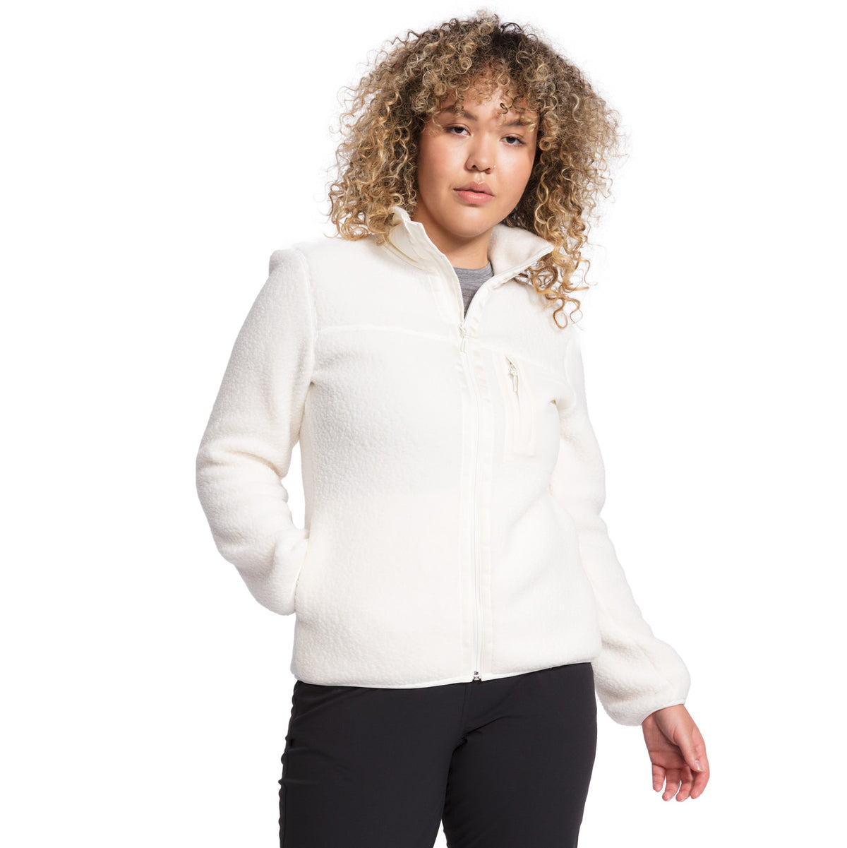 evo Madison High Pile Jacket - Women's Off White