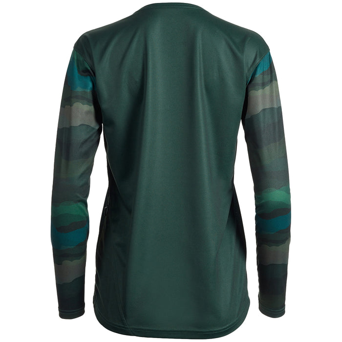evo Long-Sleeve Bike Jersey - Women's Green