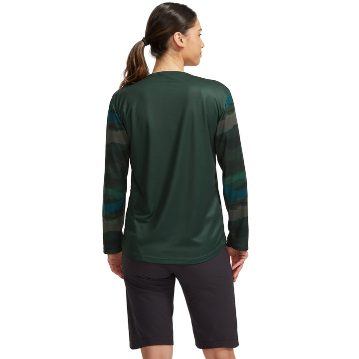 evo Long-Sleeve Bike Jersey - Women's Green