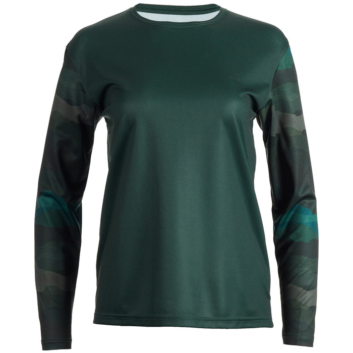 evo Long-Sleeve Bike Jersey - Women's Green